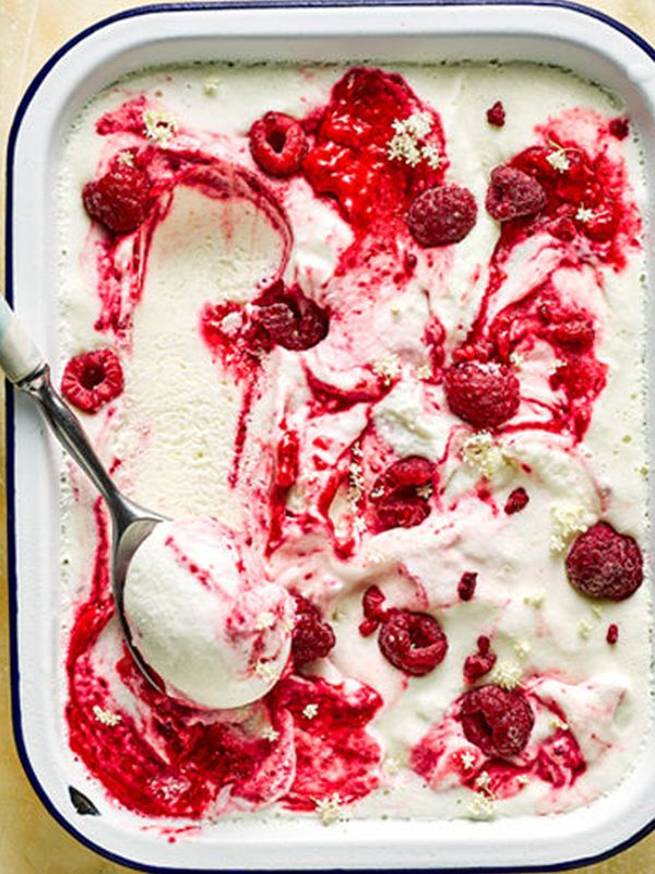 Raspberry & Elderflower Swirl