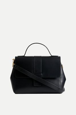 Leather Top Handle Cross Body Bag from M&S