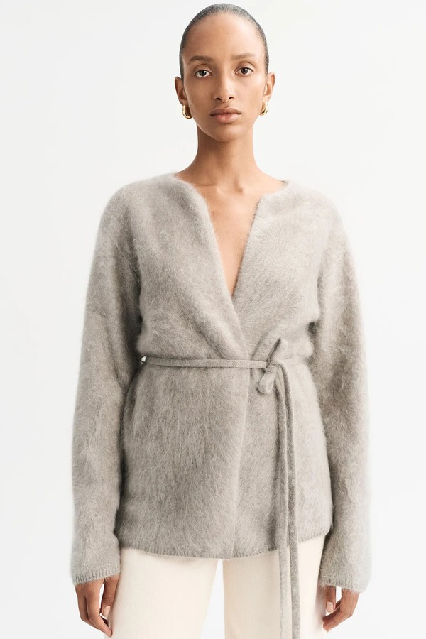 Brushed Cardigan from Soft Goat