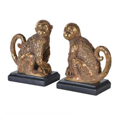 Bookends Monkey Pair from CH Collection