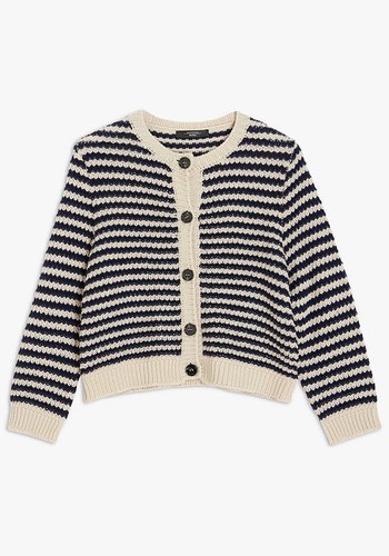 Leale Wool Stripe Cardigan from Weekend Max Mara