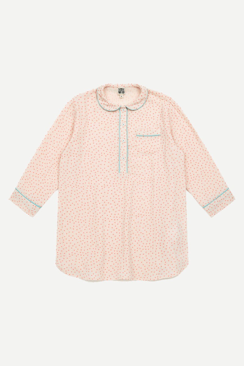 Girl's Heart Print Nightdress from Bonton