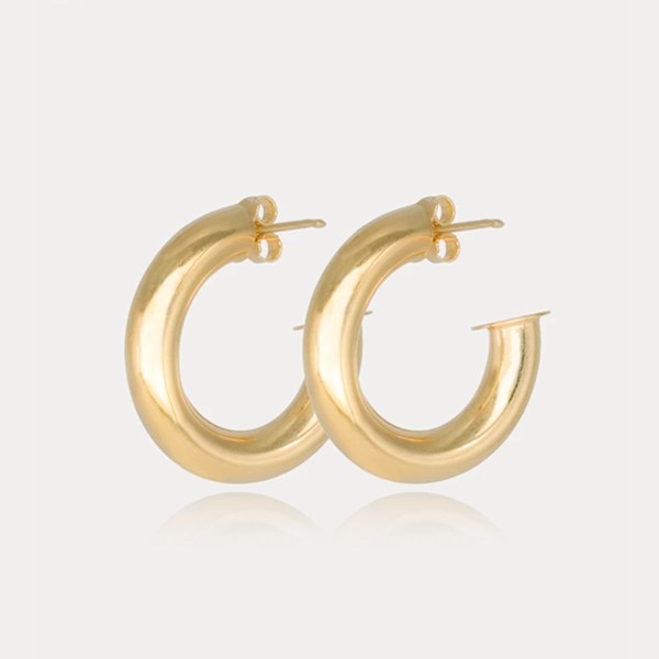 Chunky Gold Hoops