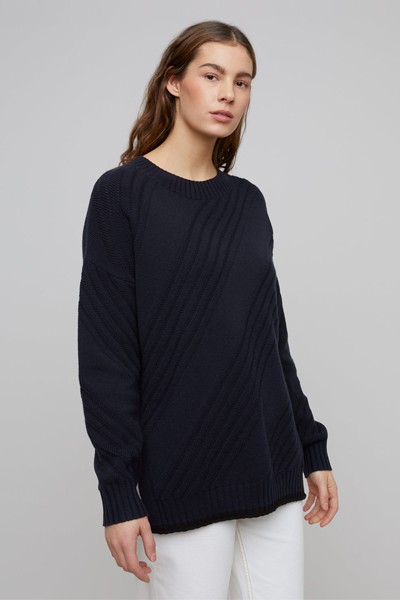 Merino Cotton Slouchy Jumper from Jigsaw