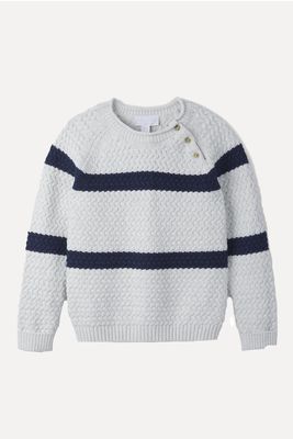 Chunky Stripe Jumper from The White Company
