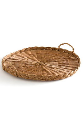 Tepsi Rattan Tray With Handles from La Redoute Interieurs