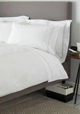 Double Row Cord 200-TC King Bed Duvet Cover