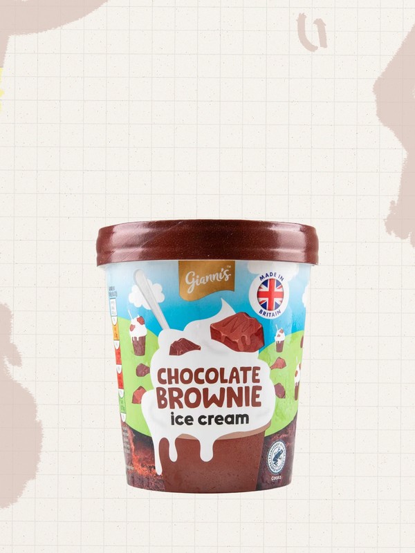 Chocolate Brownie Ice Cream from GIANNI'S