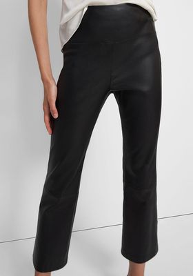 Stretch-Leather Leggings  from Theory