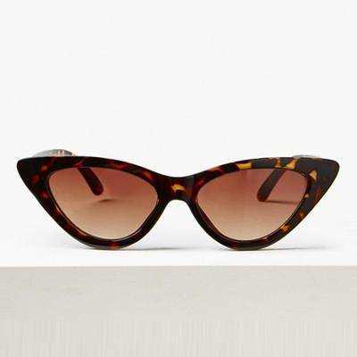 Narrow Cat Eye Sunglasses