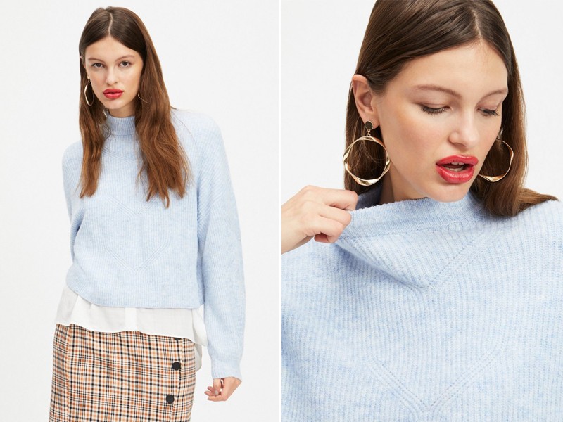 Funnel Neck Jumper