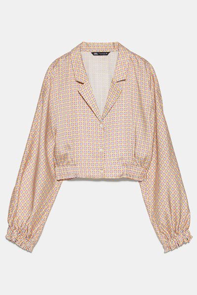 Geometric Print Shirt from Zara