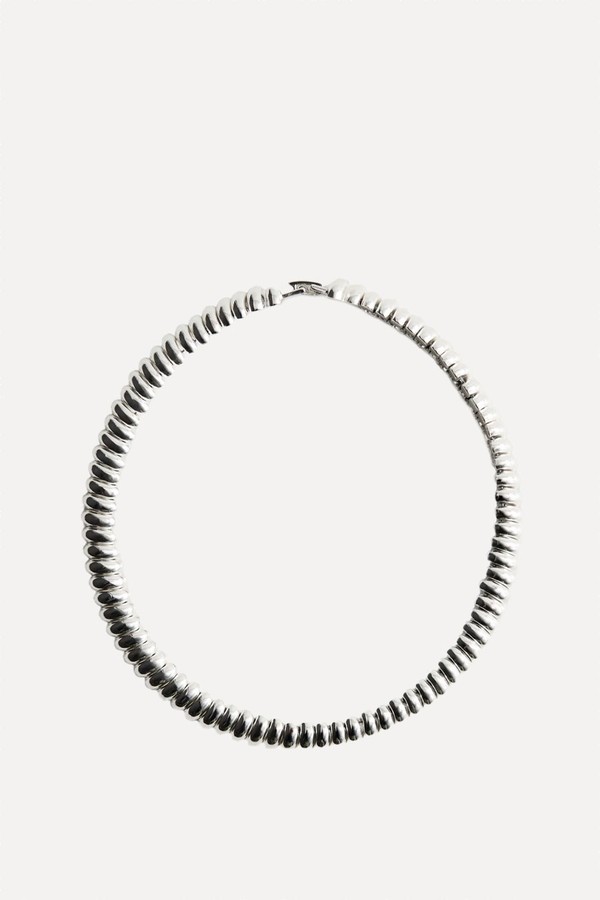 Embossed Necklace from Mango