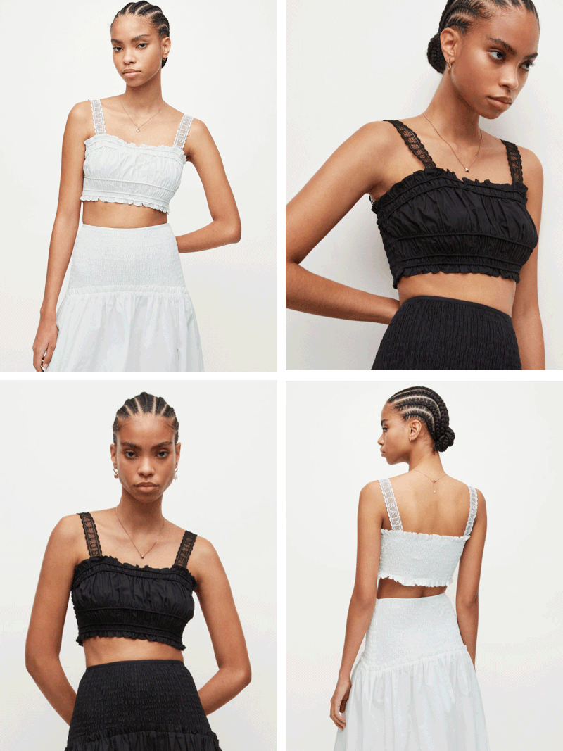 Alex Crop Top, £89