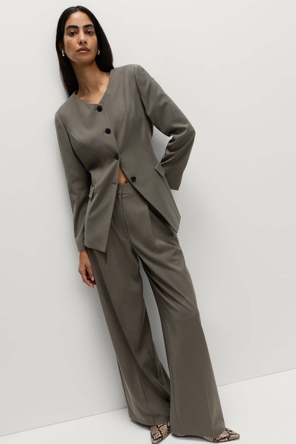 Collarless Jacket from marks & Spencer