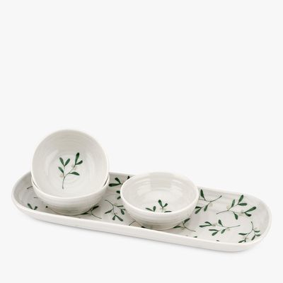 Sophie Conran For Portmeirion Mistletoe Mini Serving Bowls