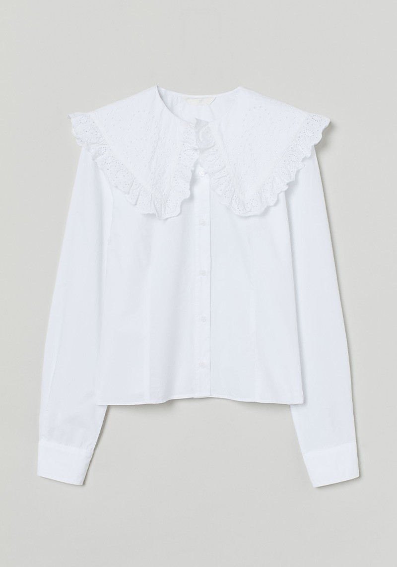 Frill-Collared Shirt from H&M