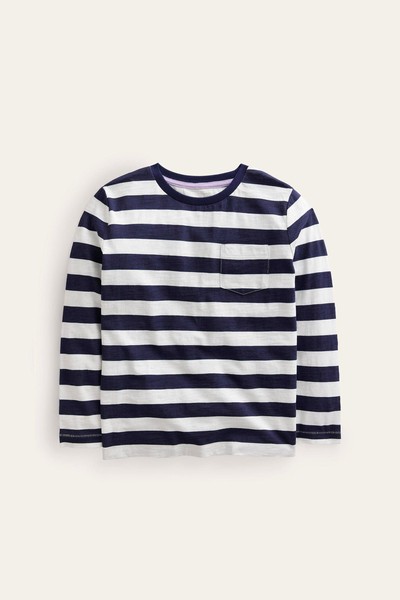 Long-sleeved Washed T-shirt