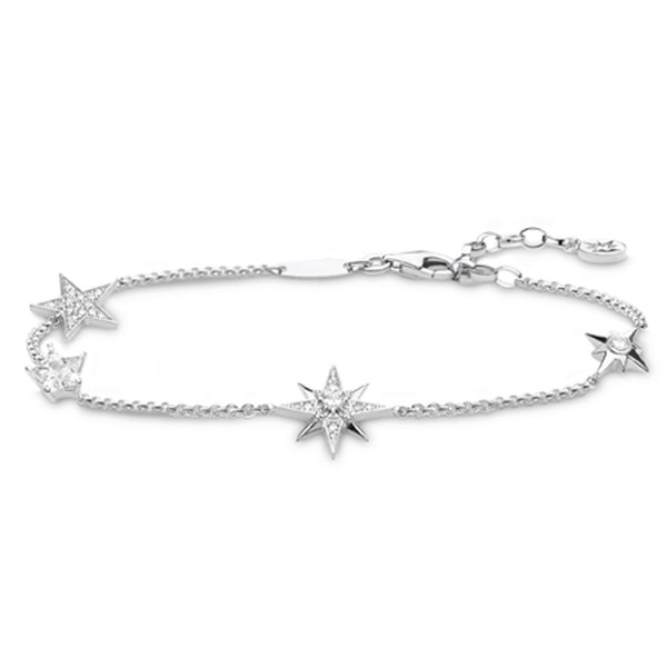 Stars Silver Bracelet