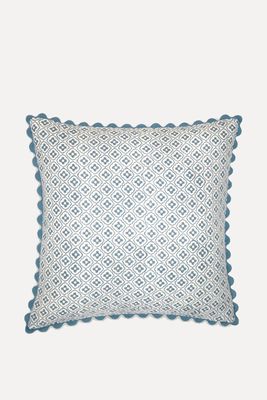 Finestra Block Print Cushion from Birdie Fortescue