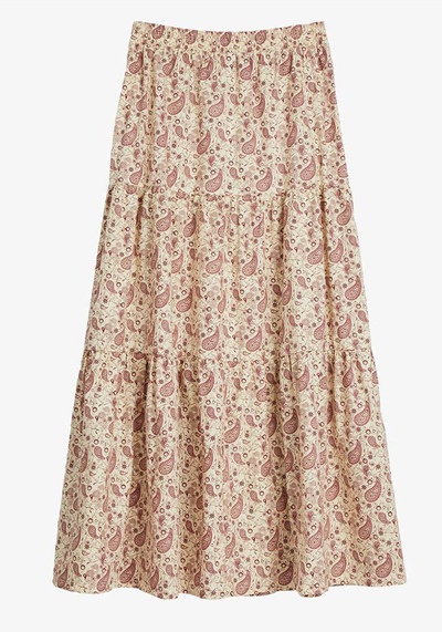 Paisley Maxi Skirt