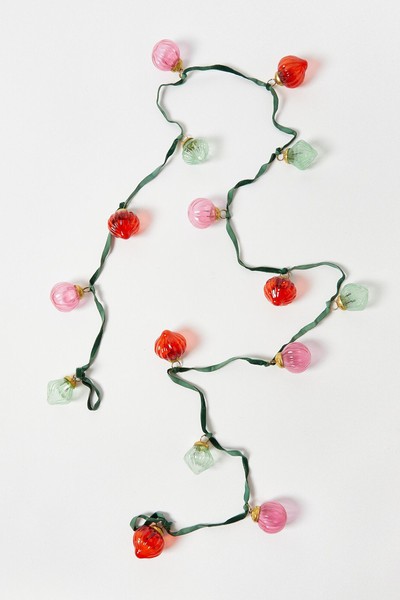 Glass Bauble Garland from Oliver Bonas