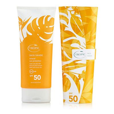 Skin Shade Mineral Sun protection  from Tropic Skincare 