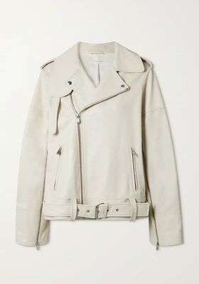 Oversized Leather Jacket  from By Malene Birger 