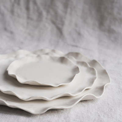 Porcelain Frill Plates from Every Story