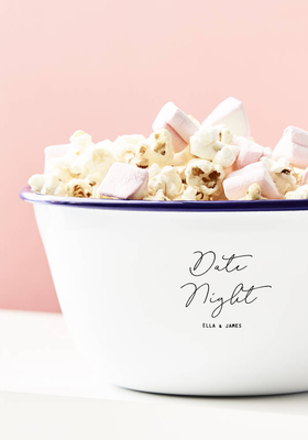 Personalised Date Night Popcorn Bowl, £18 | Sophia Victoria Joy