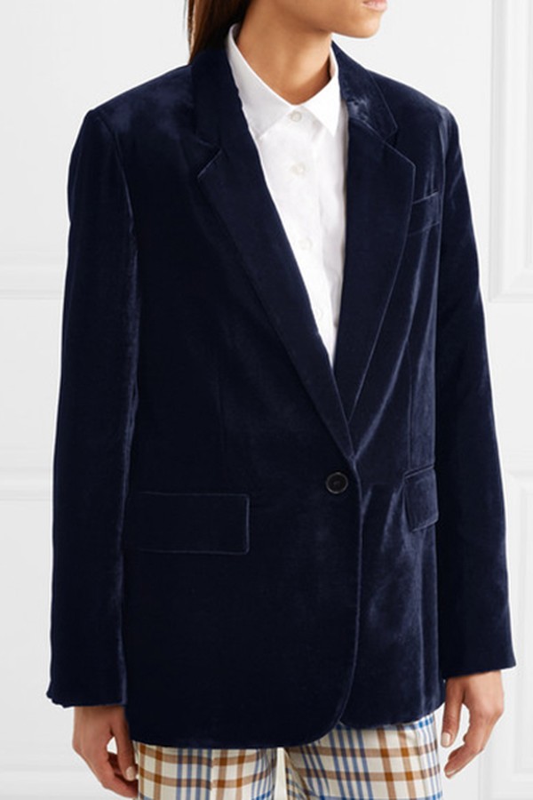 Oversized Velvet Blazer from Stella McCartney