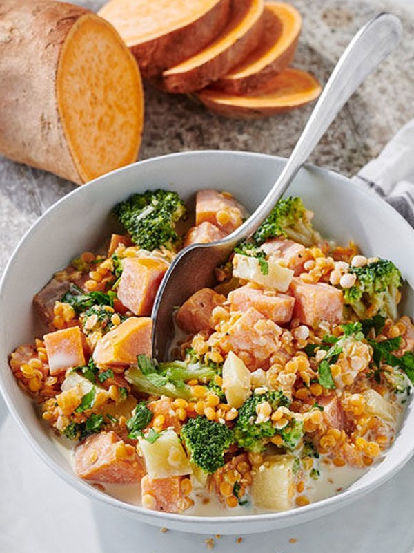 Sweet Potato Lentil Stew