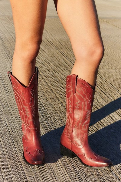 Leather Dallas Cowboy Boots from Urban Outfitters