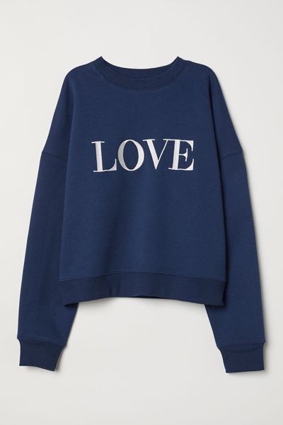 Sweatshirt With A Motif from H&M