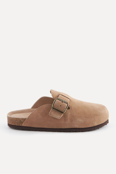 Suede Slip-On Clogs from Next
