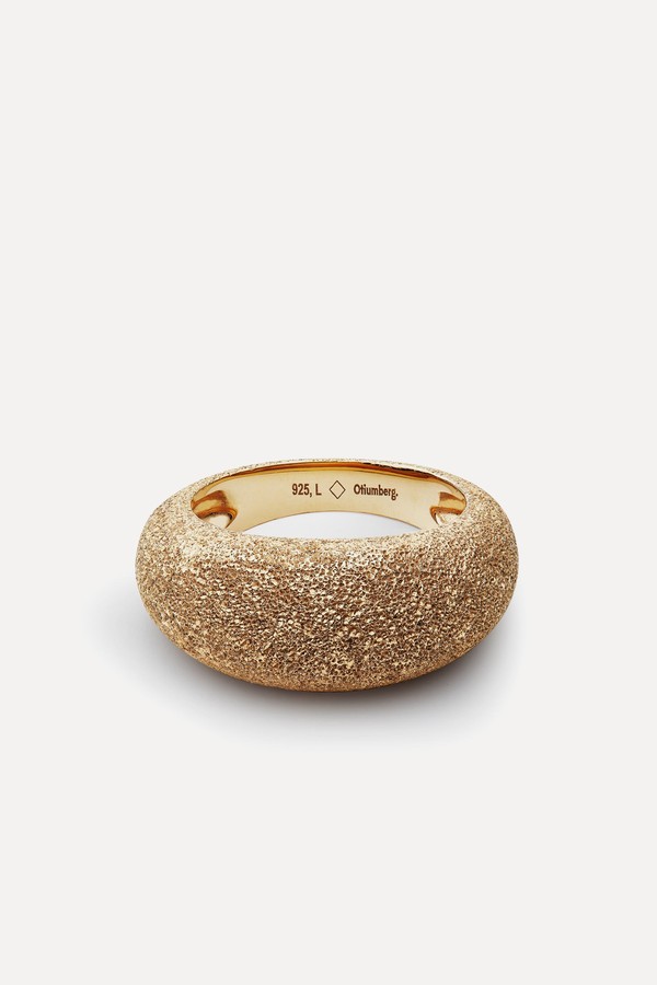 Diamond Burr Dome Ring from Otiumberg