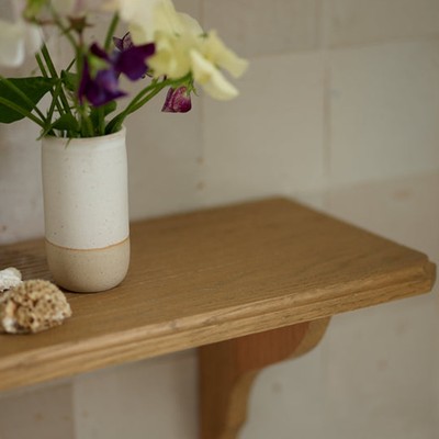 Aubrey Oak Shelf from Rowen & Wren