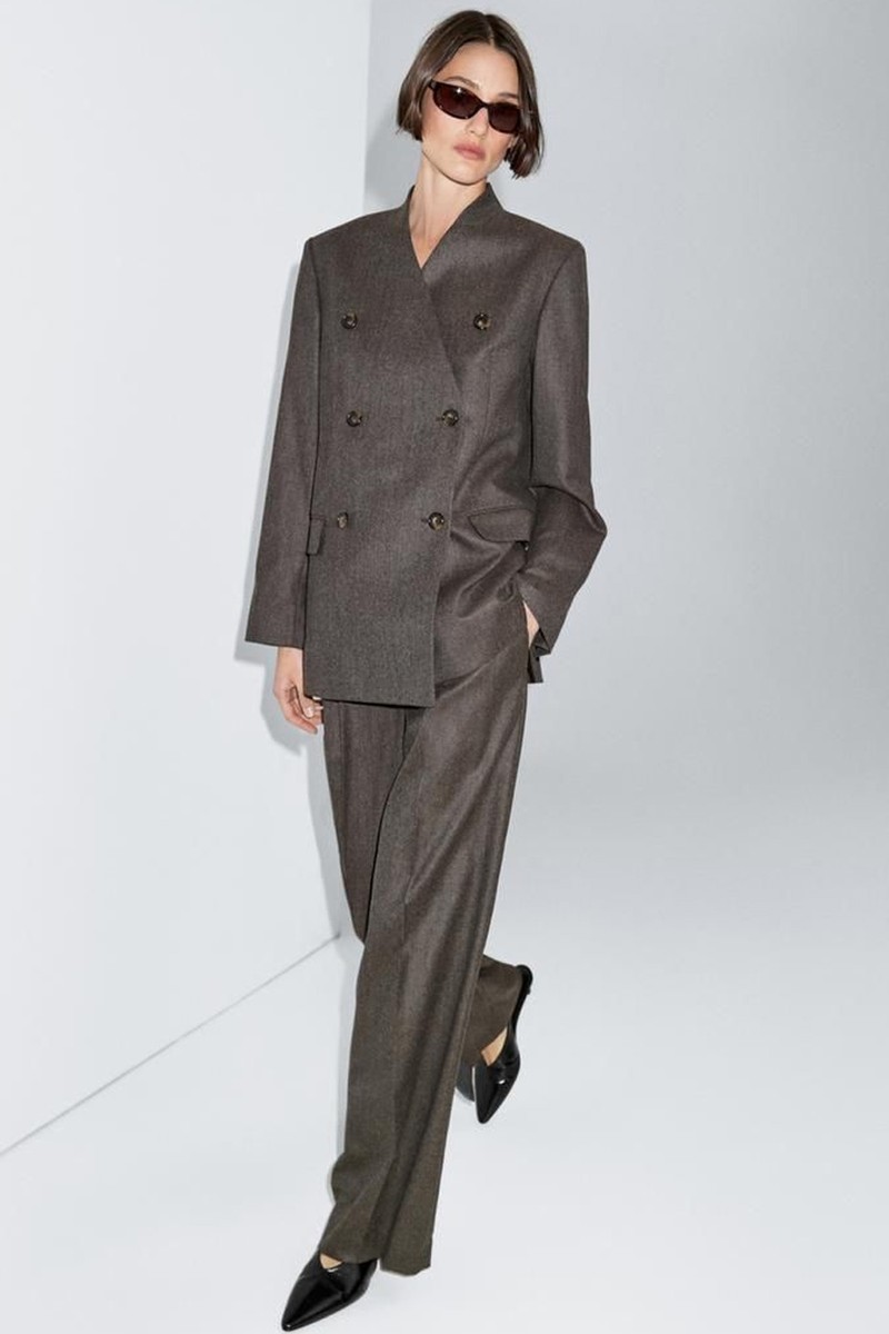 Melange Suit Blazer