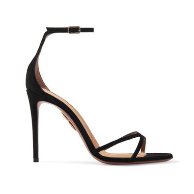 Purist 105 Suede Sandals from Aquazzura