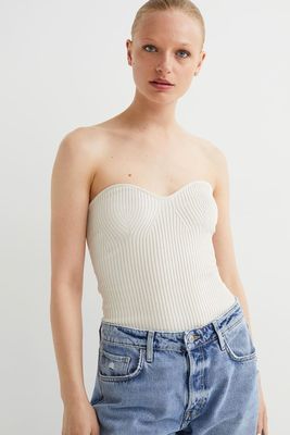 Rib-Knit Tube Top from H&M