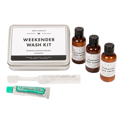 Weekender Wash Kit from Men's Society