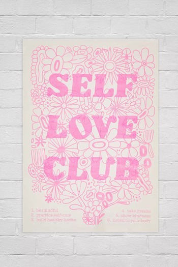 Self Love Club Poster from Urban Outfitters