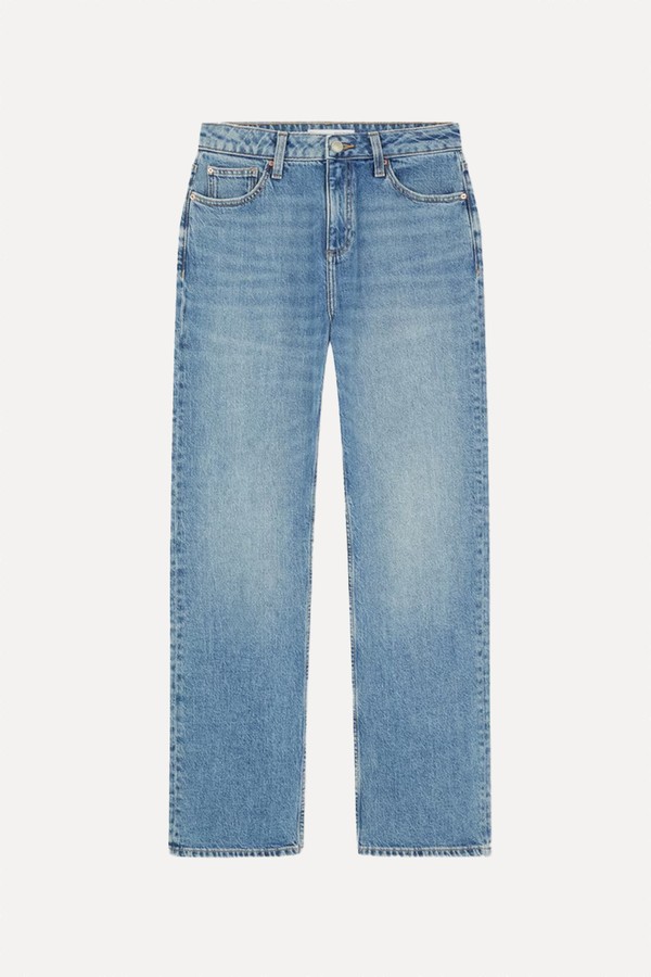 High-Waisted Leg Jeans