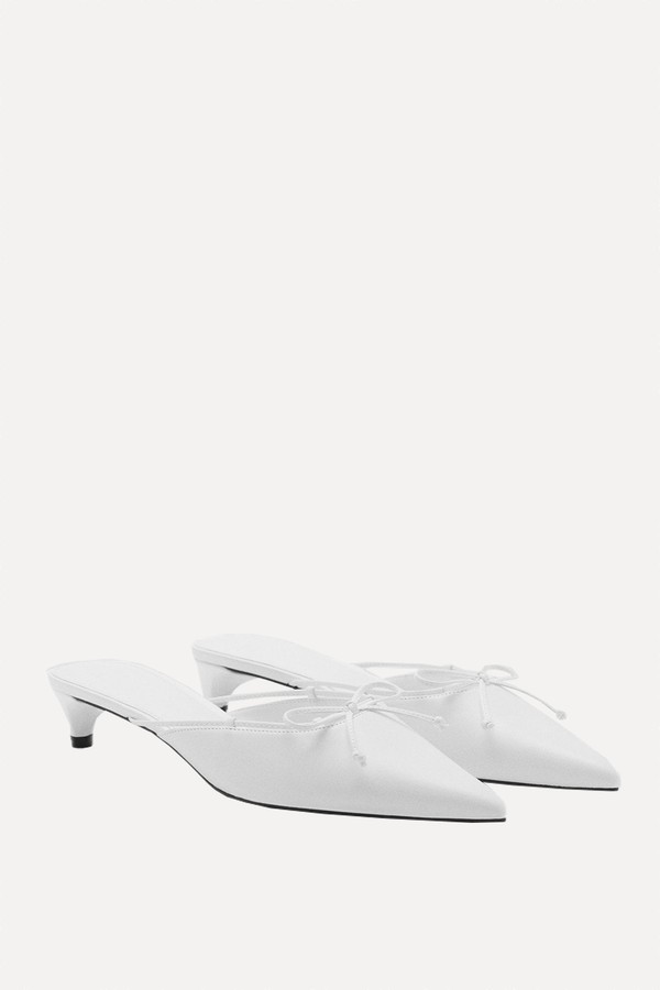 Kitten Shoes With Bow Detail from Mango