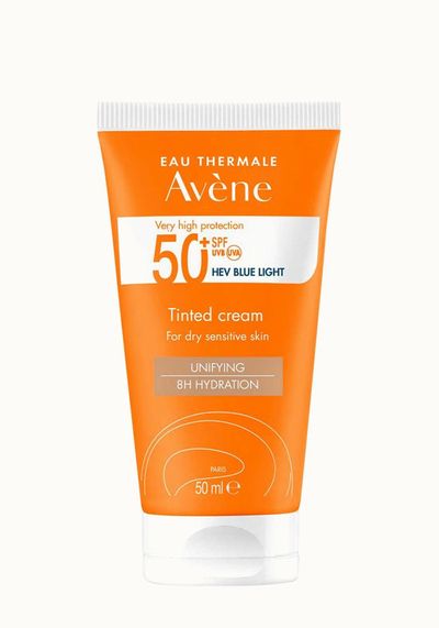 Very High Protection Tinted Sun Cream SPF50+ For Dry Sensitive Skin from Avène