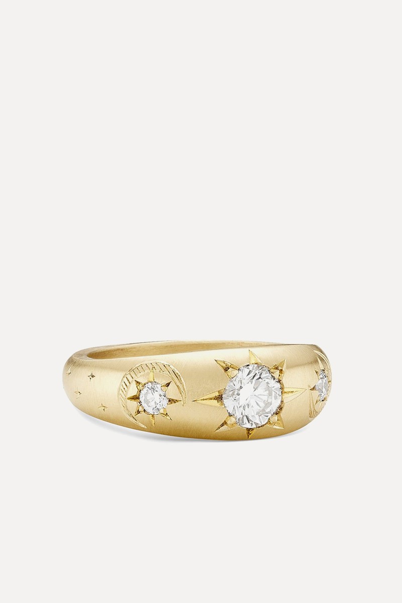 Crescent Moon Ring