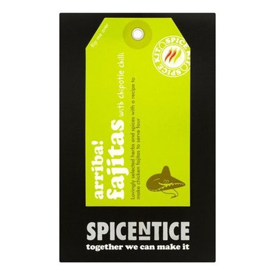 Arriba Fajitas with Chipotle Chilli Spice Kit from Spicentice