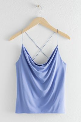 Draped Cross Back Tank Top from & Other Stories