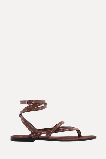 Leather Straps Sandals from Mango