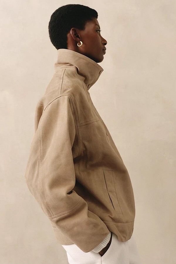 Suede Batwing Jacket from THE WHITE COMPANY